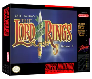 jeu Jrr tolkien's the lord of the rings - volume one